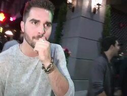 Chase Jordan on Christina Aguilera and Favorite Fo Stock Footage