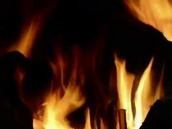 LOOPABLE: Fireplace Stock Footage