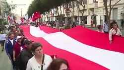 CLEAN : Protests in Peru as Fujimori's presidential pardon sparks anger News Clip