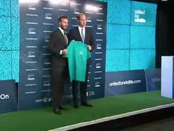 Prince William and David Beckham At Wildlife Launch Event News Clip