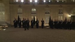 CLEAN : President of Uruguay meets France's Hollande in Paris News Clip