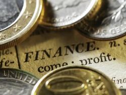 Money, dictionary finance   MO Stock Footage