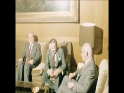 UNUSED 27 2 81EEC PRESIDENT GUSTAV THORN MEETS PRIME MINISTER RALLIS ROLL 1 News Clip