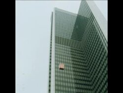 SYND 9 6 80 NEW HIGH RISE FIRE CABLE CAR RESCUE SYSTEM News Clip