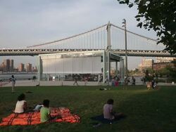 Jane's Carousel In Brooklyn Bridge Park Stock Footage