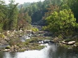 Little River Falls Stock Footage
