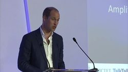 Prince William Speech on Cyber Bullying News Clip
