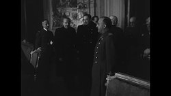 Spanish dictator Francisco Franco and Vichy French Leader Henri-Philippe Petain meet in Montpellier, France News Clip