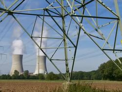HD Nuclear Power Station (Time Lapse) Stock Footage