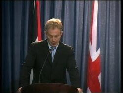 Blair and Abbas presser after Ramallah meeting News Clip