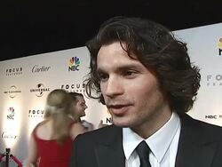 NBC, Universal, and Focus Features 2007 Golden Globes Party Stock Footage