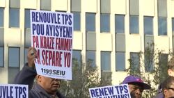 Protests against end of Haitian permit programme Instructional Video