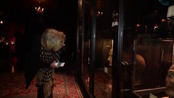 CLEAN : Gruesome wax model bar museum opens for Halloween News Clip