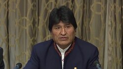 CLEAN : Bolivia calls for symbolic restitution of Spanish treasure News Clip