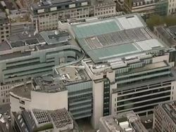 BBC Broadcasting House Aerials News Clip