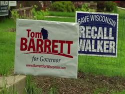 Milwaukee Mayor Tom Barrett, former Dane County executive Kathleen Falk and two other Democrats will square off Tuesday in a primary in Wisconsin for the right to face Republican Gov. Scott Walker in a June 5 general recall election. News Clip