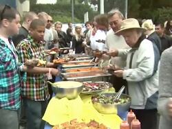 K-Swiss Global Tennis Showdown Stock Footage