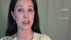 English Pronunciation: how to pronounce the Word AND -- American Accent Instructional Video