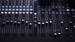 Musical Concert Sound Console Panning Clip Stock Footage