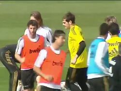 Mourinho shows respect for APOEL Stock Footage