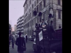 SYND 15/04/70 COMMUNIST SPONSORED, ANTI VIETNAM WAR MARCH News Clip