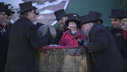 Punxsutawney Phil Groundhog Predicts More Winter News Clip