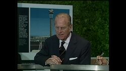 Prince Philip Visits Offices of Incheon Airport News Clip