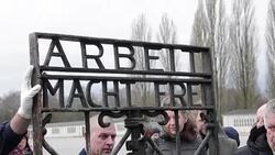 CLEAN : Stolen 'Work will set you free' gate returned to Dachau News Clip