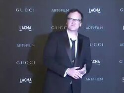 Quentin Tarantino at 2014 LACMA Art+Film Gala Honoring Barbara Kruger And Quentin Tarantino Presented By Gucci Stock Footage