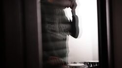 Dj playing music Stock Footage