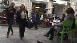 Visitors return to Jerusalem's famous market News Clip