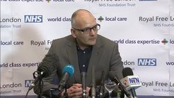 Dr Michael Jacobs Ebola press conference grab News Clip