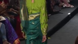 Handwoven fabrics and upcycled fashion scraps on Lakme catwalks News Clip