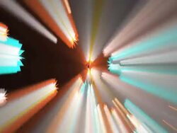 Swirl stars blur Stock Footage