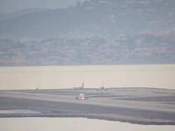 Plane taking off Stock Footage