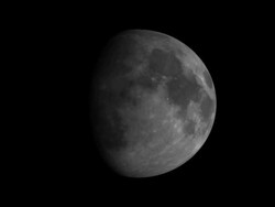 Full phase cycle of Earths moon. Stock Footage