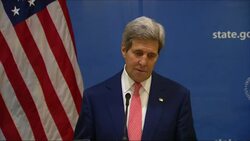 US Secretary of State on 72 hour humanitarian ceasefire in MidEast News Clip