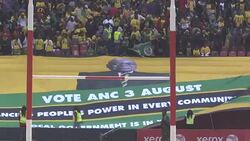 CLEAN : ANC holds last rally before South African key local election News Clip