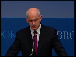 WRAP Greek PM meets Clinton over economy, Greek FM; protest in Athens News Clip