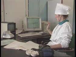 Russia - Yeltsin's heart condition News Clip