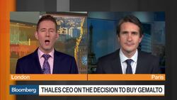 Thales CEO Says Atos Didn’t Impact Gemalto Deal News Clip