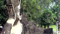 Buddha Park Stock Footage