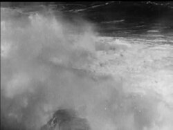 Dare Devil Bathers Brave the Breakers News Clip