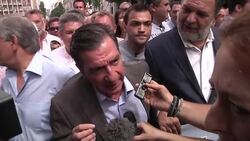 Protests ahead of parliament's vote on public-sector job cuts Instructional Video