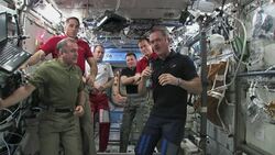Canadian hands over command of ISS ahead of return to Earth News Clip