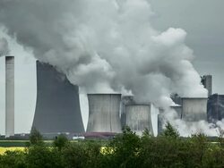 Big Power Plant Stock Footage