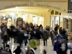 TIME LAPSE: Grand Central Station, New York City Stock Footage