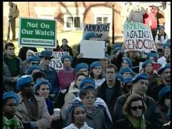 Protestors held rallies around the world on Sunday to draw attention to the atrocities that continue in Sudan's Darfur region. News Clip