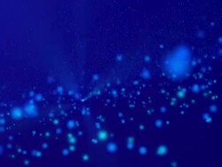 Blue Particles - loopable Stock Footage