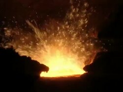 Metal industry-iron and steel workers Stock Footage